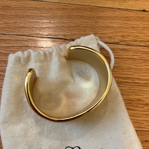 Gold J. Crew bangle - Picture 2 of 2
